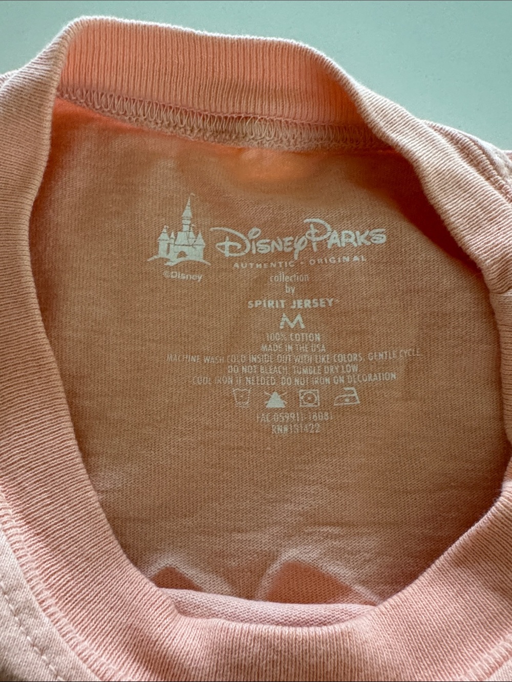 Peach/ Rose Gold Disney Spirit Jersey - Picture 2 of 5